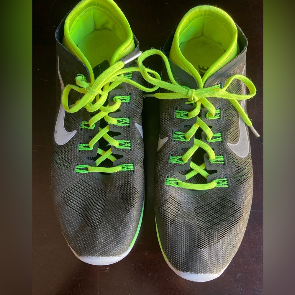 Nike Training Hyperwork Women’s 9.5 neon green and gray